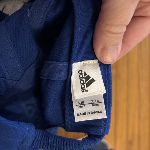 Adidas Blue And White Kids/Toddlers Cap‎ Adjustable StrapBack One Size - Picture 5 of 6